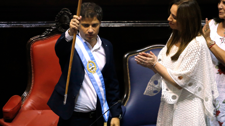 Axel Kicillof asumió como gobernador de Buenos Aires